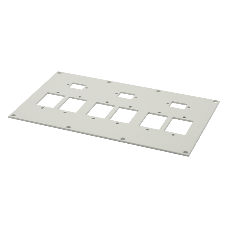 White Panel RJ45*6 + USB A*3