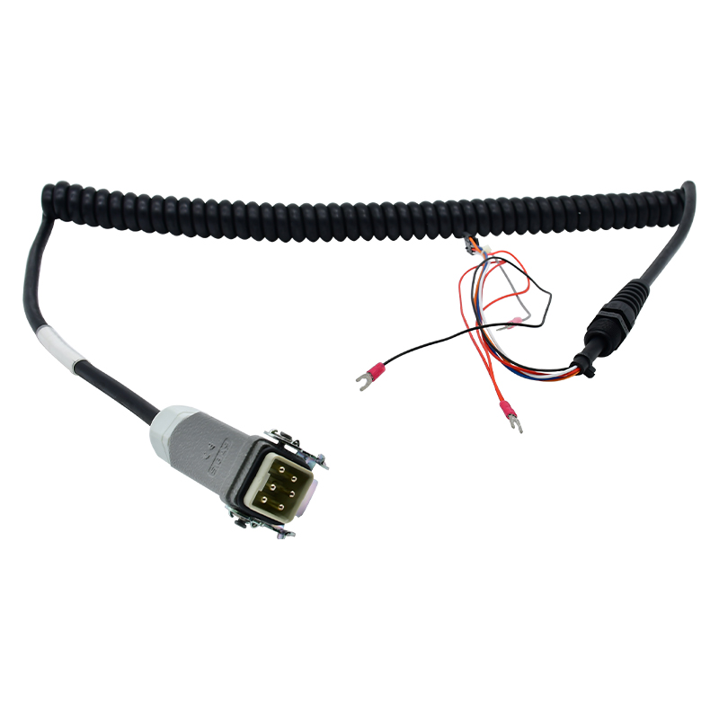 Cable Coiled DTM04-6P to Terminal