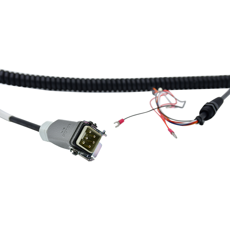 Cable Coiled DTM04-6P to Terminal