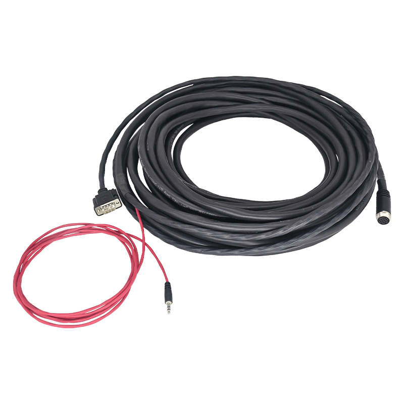 DIN 13P Female to HDB15M & DC3.5