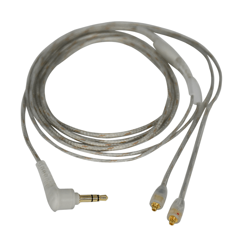 Earphone Cable, Clear DC3.5 to MMCX