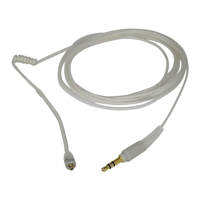Earphone Cable, Clear DC3.5 to MMCX