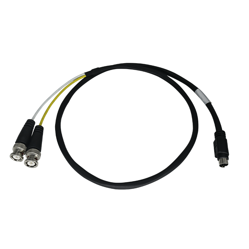 Mini Din 4p to BNC x2