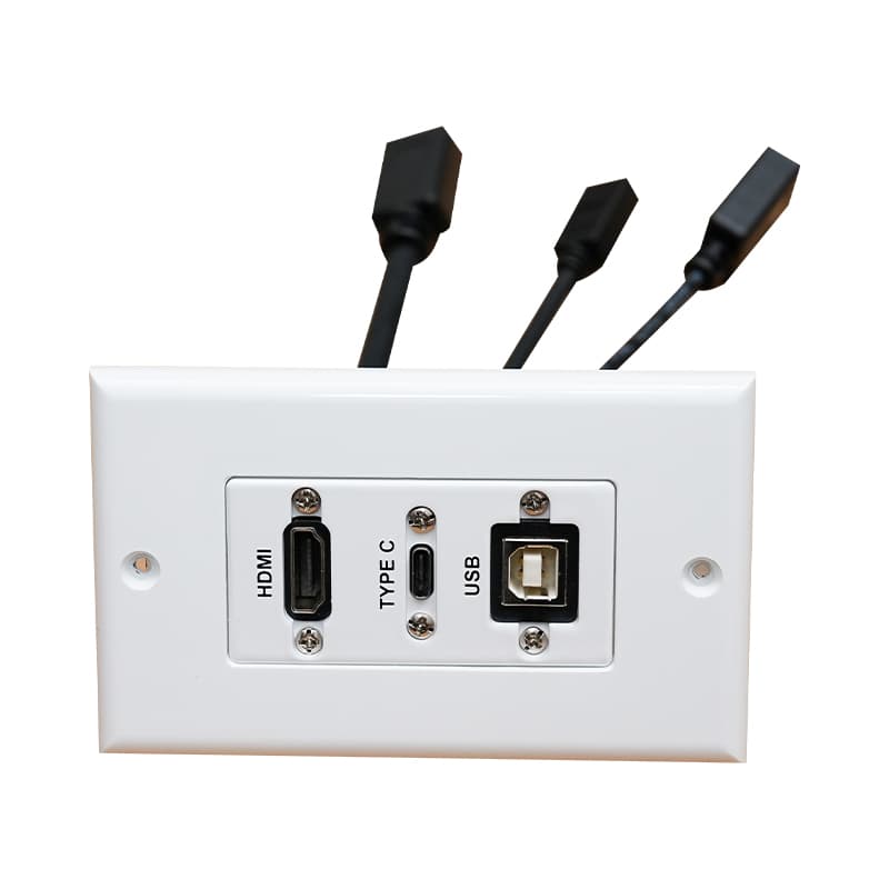 White Panel-HDMI, TYPEC, USB