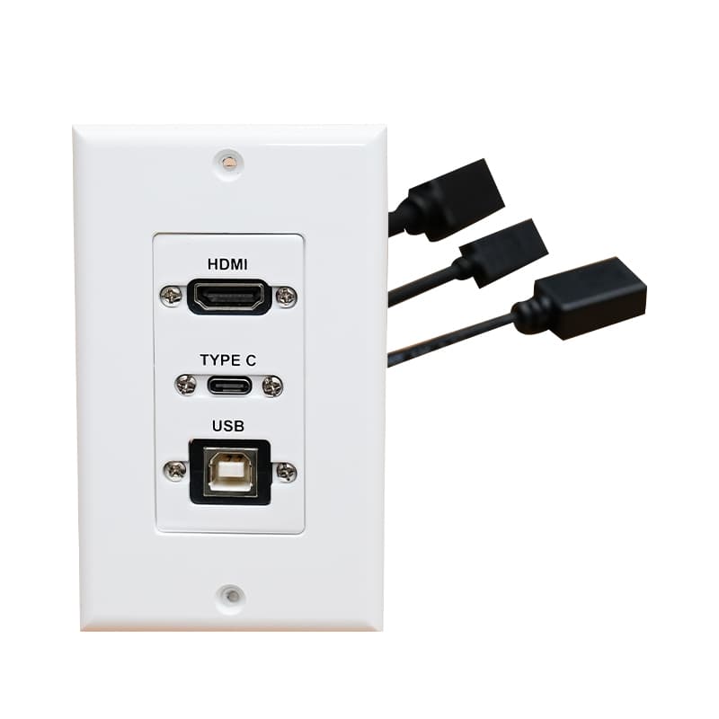 White Panel-HDMI, TYPEC, USB